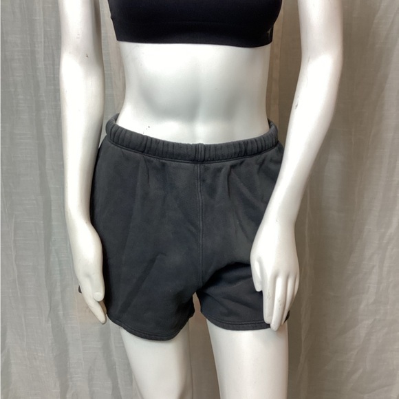 Joah Brown Pants - NWT Joah Brown Washed Black French Terry Sweat Shorts; Size: XS/S